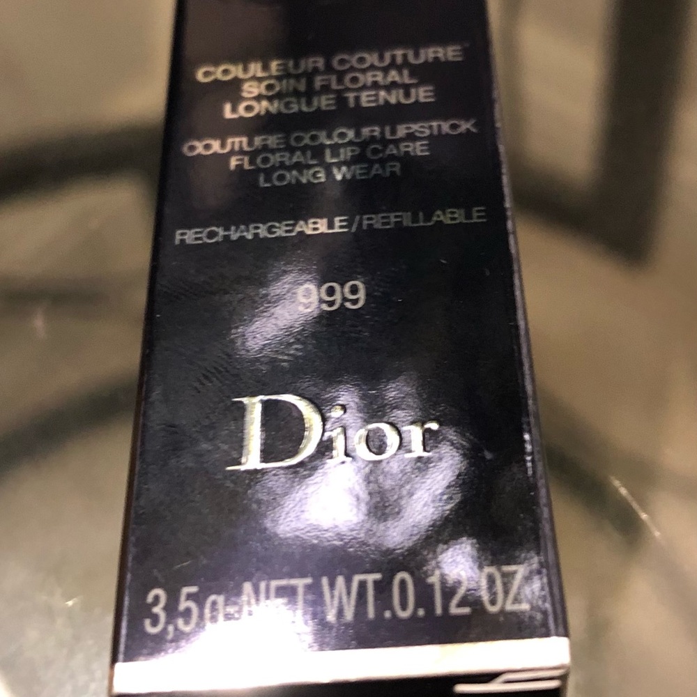 DIOR 999 REFILLABLE LIPSTICKS METALLIC - Picture 6 of 8